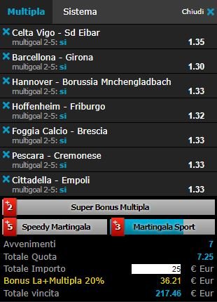 scommesse pronte di oggi 2018-02-24