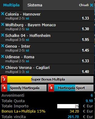 scommesse pronte di oggi 2018-02-17