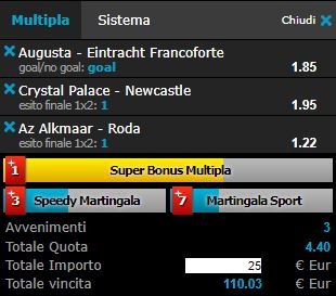 scommesse pronte di oggi 2018-02-04