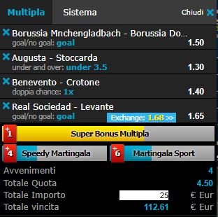 scommesse pronte di oggi 2018-02-18