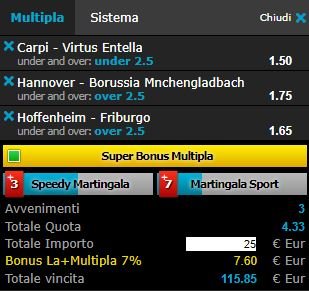 scommesse pronte di oggi 2018-02-24