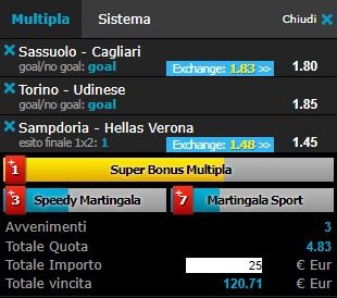 scommesse pronte Serie a 2018-02-11