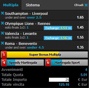 scommesse pronte di oggi 2018-02-11