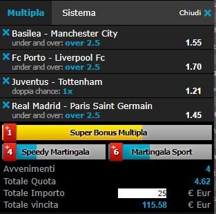 scommesse pronte Champions League 2018-02-13