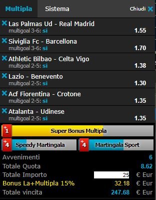 scommesse pronte di oggi 2018-03-31