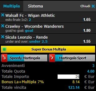 scommesse pronte di oggi 2018-03-21