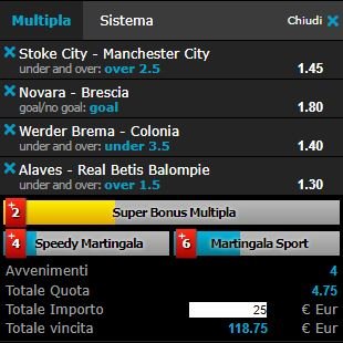 scommesse pronte di oggi 2018-03-12