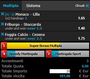 scommesse pronte di oggi 2018-03-16
