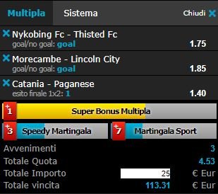 scommesse pronte di oggi 2018-03-25