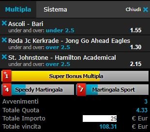 scommesse pronte di oggi 2018-03-28