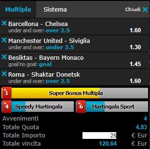 scommesse pronte Champions League 2018-03-13