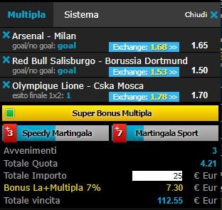 scommesse pronte Europa League 2018-03-15