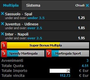scommesse pronte Serie a 2018-03-11