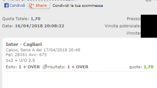 Scommesse vincenti 17-04-18 Scommesse vincenti 17-04-18