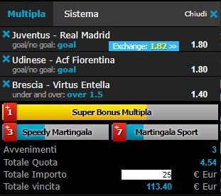 scommesse pronte di oggi 2018-04-03