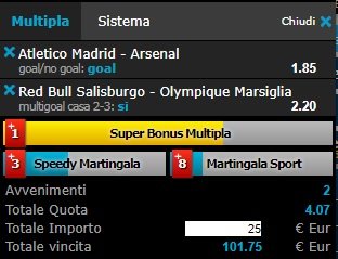 scommesse pronte Europa League 2018-05-03