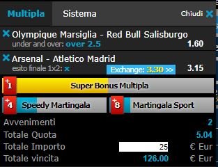 scommesse pronte Europa League 2018-04-26