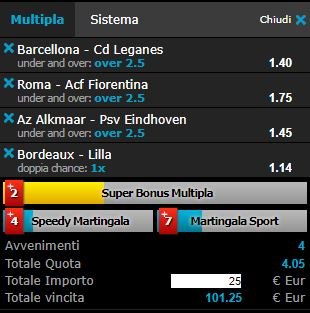 scommesse pronte di oggi 2018-04-07