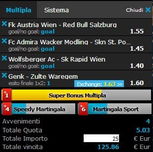 scommesse pronte di oggi 2018-05-27
