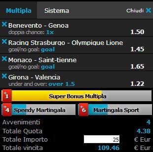 scommesse pronte di oggi 2018-05-12