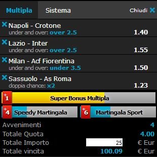 scommesse pronte Serie a 2018-05-20