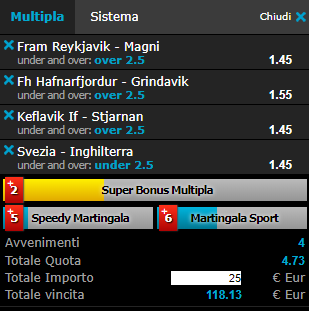 scommesse pronte di oggi 2018-07-07