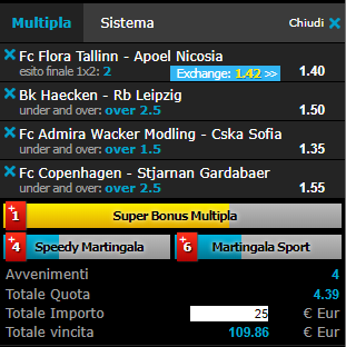 scommesse pronte di oggi 2018-08-02