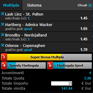 scommesse pronte di oggi 2018-08-05
