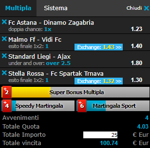 scommesse pronte di oggi 2018-08-07