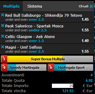 scommesse pronte di oggi 2018-08-08