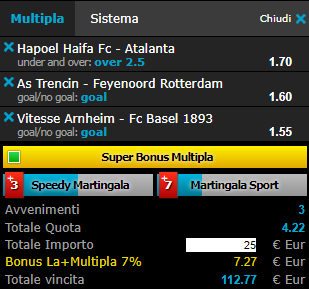 scommesse pronte di oggi 2018-08-09