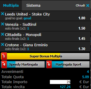 scommesse pronte di oggi 2018-08-05