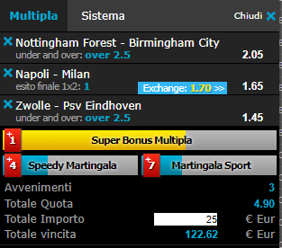 scommesse pronte di oggi 2018-08-25