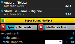 Scommesse vincenti 22-09-18