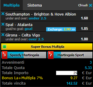 scommesse pronte di oggi 2018-09-17