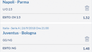 Scommesse vincenti 26-09-18