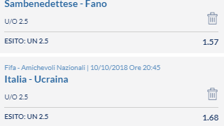 Scommesse vincenti 10-10-18