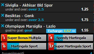 Scommesse vincenti 25-10-18