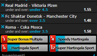 Scommesse vincenti 23-10-18