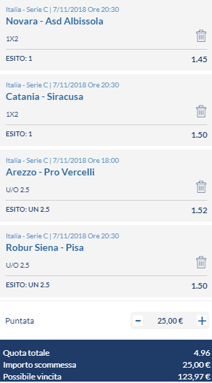 scommesse pronte di oggi 2018-11-07