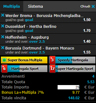 schedina bundesliga 10-11-18