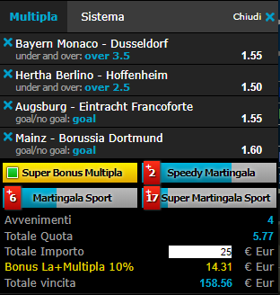 schedina bundesliga 17-11-18