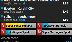 Scommesse vincenti 24-11-18