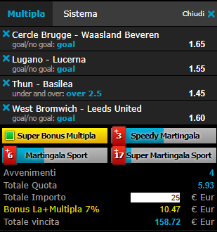 scommesse pronte di oggi 2018-11-10