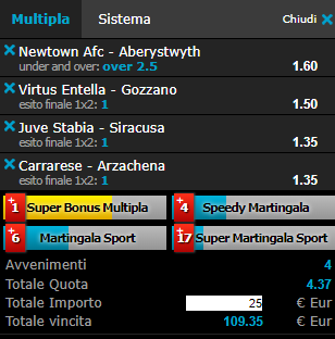 scommesse pronte di oggi 2018-12-30