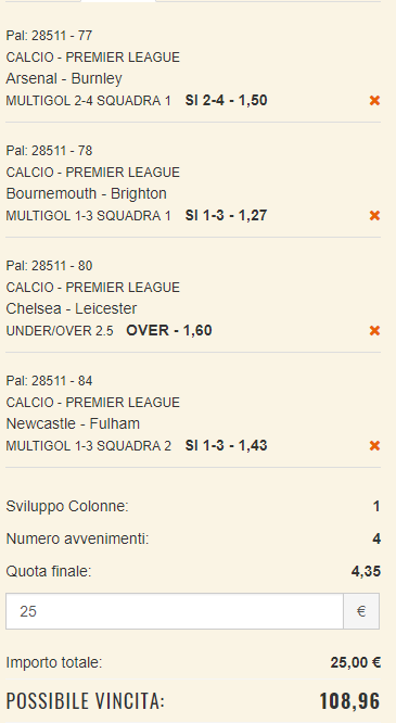 scommesse pronte Premier League 2018-12-22