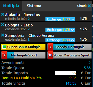 scommesse pronte Serie a 2018-12-26