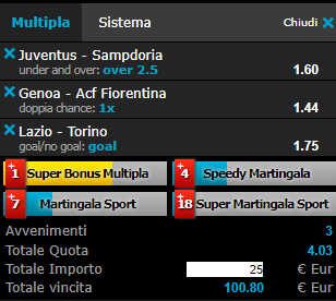 schedina serie a 29-12-18