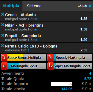 scommesse pronte Serie a 2018-12-22