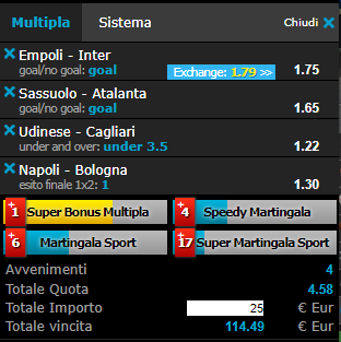 scommesse pronte Serie b 2018-12-29